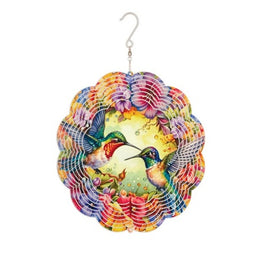 Hummingbirds Metal Wind Spinner  11"   SV1099600