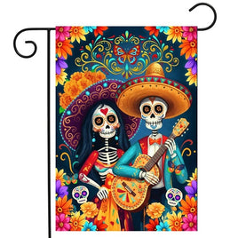 Day of the Dead Garden Flag   GF4-8158