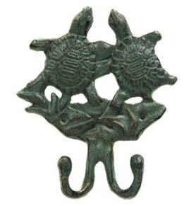 Double Sea Turtle Hook   H-6010-4