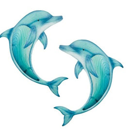 Swimming Dolphin Wall Decor Set/2     RA1314239