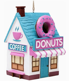 Doughnut Shop Resin Birdhouse    SP1810231
