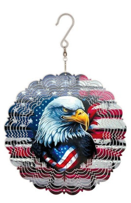 Eagle Americana Metal Wind Spinner  8"   SV0695634