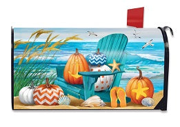 Fall At The Beach Mailbox Cover       MC5-9462