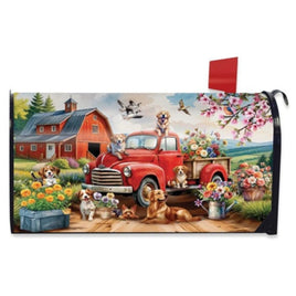 Farm Pups Mailbox Cover       MC6-8387