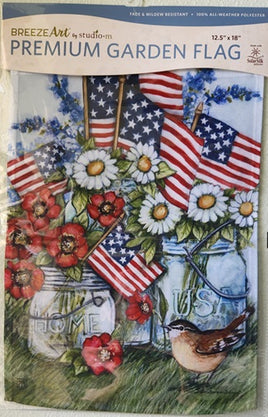 Flags & Daisies Garden Flag                    SD-30636