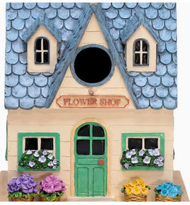Flower Shop Resin Birdhouse    SP1810334