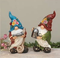 Solar Resin Sprinkling Gnomes   GR183620