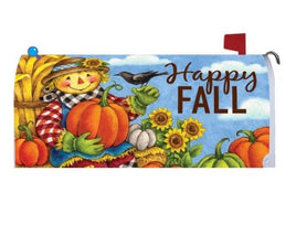 Happy Fall Scarecrow Mailbox Cover      CD-04956-8