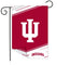Indiana University  - IU DS Garden Flag       GF6-8971