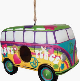 Love Bus Resin Birdhouse    SP1810387