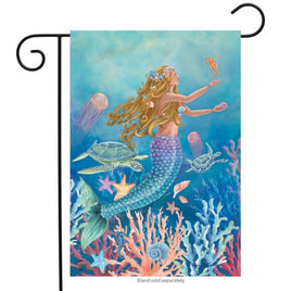 Mermaid Garden Flag   GF4-0406
