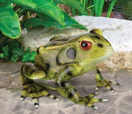 Metal Life-Like 13” Frog Figurine    RA1714183