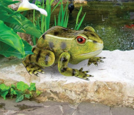 Metal Life-Like 9” Frog Figurine    RA1714184
