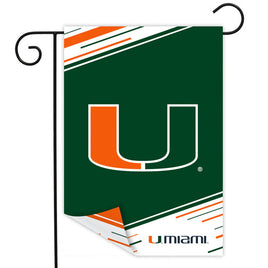 Miami Hurricanes DS Garden Flag       GF6-8964