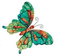 Multi-Colored 12.4" Metal Butterfiles      GR041180