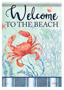 Nautical Sea Life Garden Flag                  CR6-50352