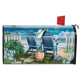 Seaside Escape Summer OS Mailbox Cover       OSMC8-9592