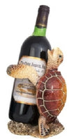 Orange Resin Turtle Wine Bottle Holder                WW-400OR