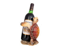 Orange Resin Turtle Wine Bottle Holder                WW-400OR