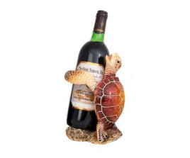 Orange Resin Turtle Wine Bottle Holder                WW-400OR