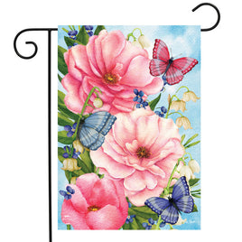 Pink Peonies Garden Flag   GF4-8876