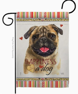 Pug Dog Garden Flag    TG-60210