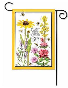 Save the Bees Garden Flag                    SD-30625