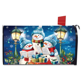 Singing Snowmen Mailbox Cover       MC6-8438