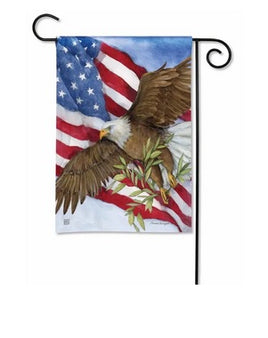 Soaring Eagle Garden Flag                   DD-32252