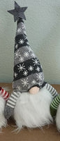 Lighted Red/Green/Gray Holiday Gnomes