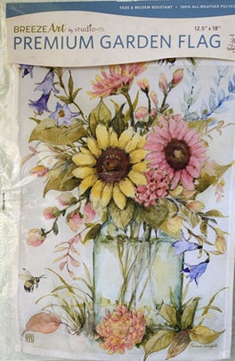 Spring Bees Bouquet Garden Flag                    SD-30641