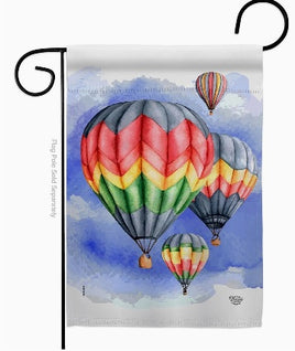 Summer Hot air Balloon Garden Flag    TG-62198