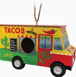 Taco Truck Resin Birdhouse    SP1810136