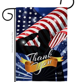 Thank You Armed Forces Garden Flag  TG-75004