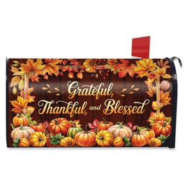 Thankful Blessings Mailbox Cover       MC6-8454