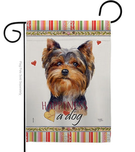 Torkshire Terrier Dog Garden Flag    TG-60234