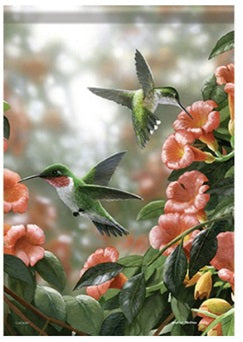 Trumpet Hummingbirds Garden Flag                  CR6-50643