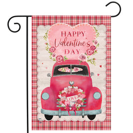 Valentine's Love Pickup Garden Flag   GF4-8644