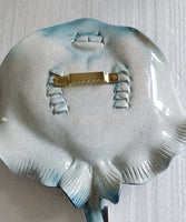 Sting Ray Resin Figurine 16" Long          WW-586