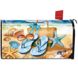 Welcome To The Beach Mailbox Cover       MC6-8640