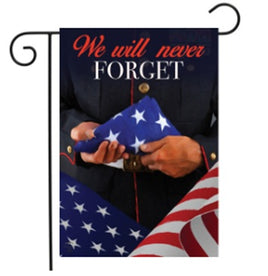 We Will Never Forget Garden Flag   GF4-9864