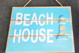 Wood Beach Sign