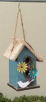 Colorful Wooden Birdhouses with Flowers GR105740