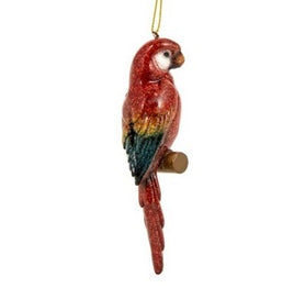 Hanging Red Parrot Ornament           X-S545-R
