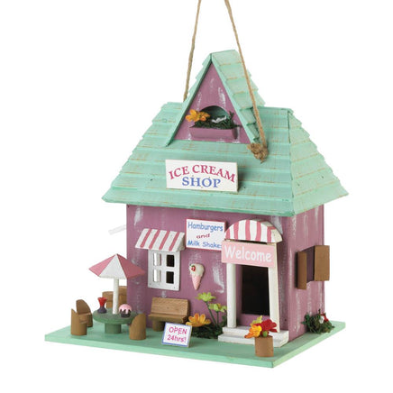 ice cream shop birdhouse        sg-18683