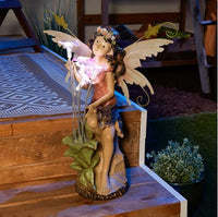 solar fairy with peony flower      sg-13915
