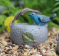 mini bird baskets                             1596-2
