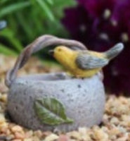 mini bird baskets                             1596-2