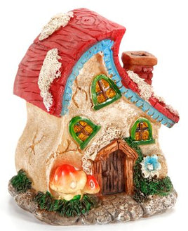 crooked roof fairy house                 1613-218