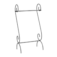 scroll garden flag stand           e20035